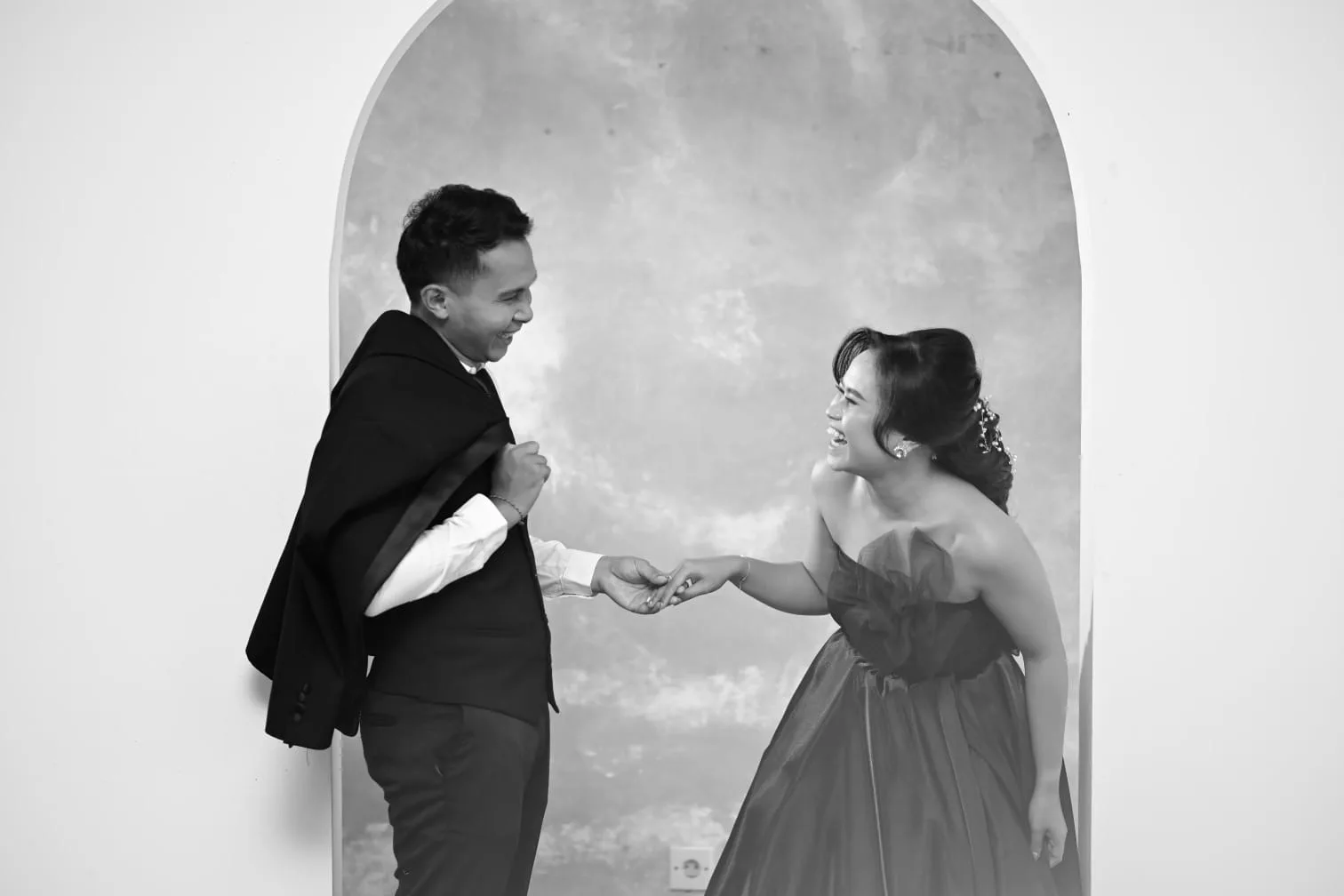 Foto prewedding Jun & Intan ke-4